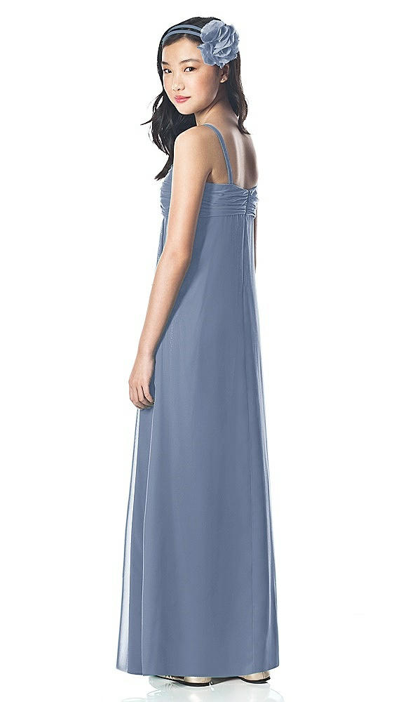 Back View - Larkspur Blue Dessy Collection Junior Bridesmaid Style JR835