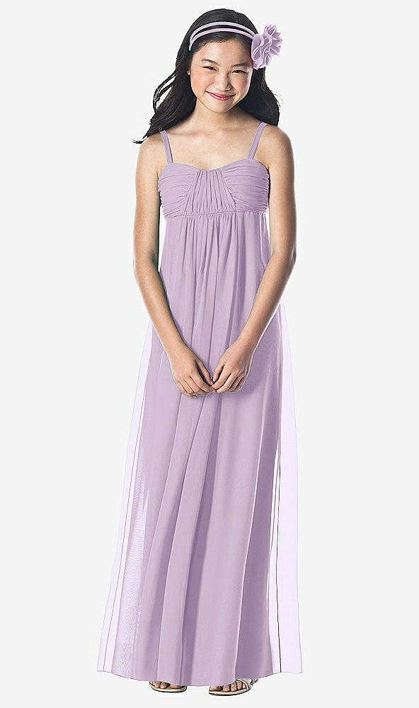 Front View - Pale Purple Dessy Collection Junior Bridesmaid Style JR835