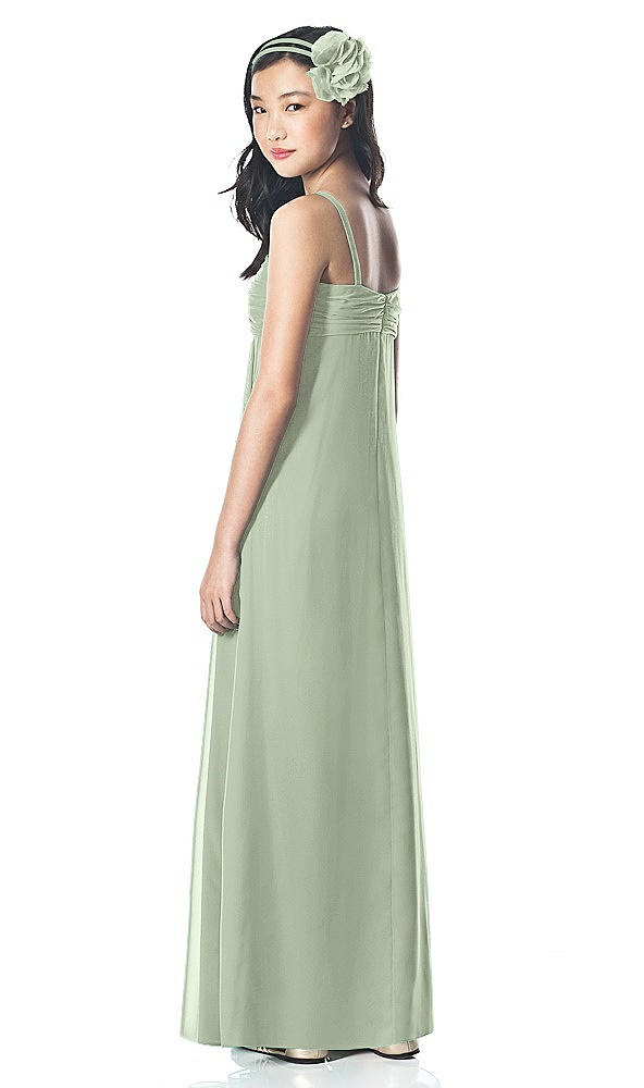 Back View - Sage Dessy Collection Junior Bridesmaid Style JR835