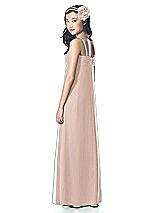 Rear View Thumbnail - Toasted Sugar Dessy Collection Junior Bridesmaid Style JR835