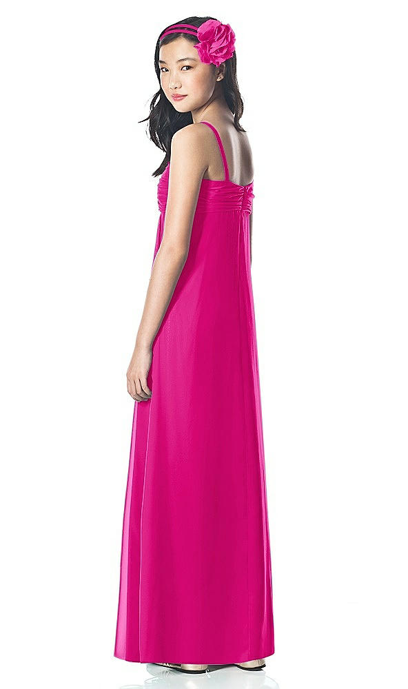 Back View - Think Pink Dessy Collection Junior Bridesmaid Style JR835