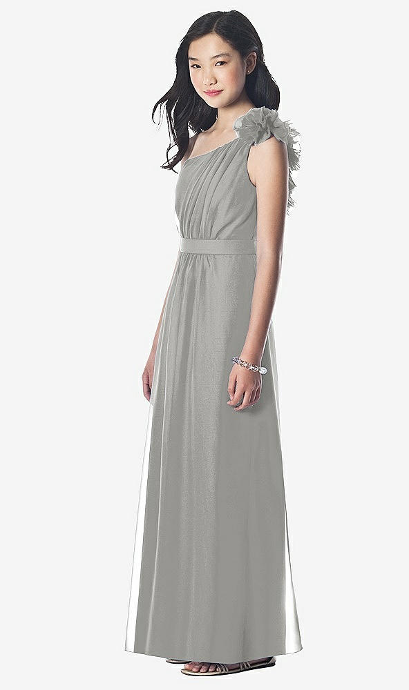 Front View - Chelsea Gray Dessy Collection Junior Bridesmaid style JR611