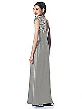 Rear View Thumbnail - Chelsea Gray Dessy Collection Junior Bridesmaid style JR611