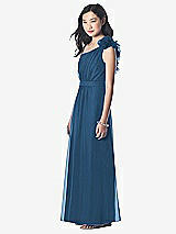 Front View Thumbnail - Dusk Blue Dessy Collection Junior Bridesmaid style JR611