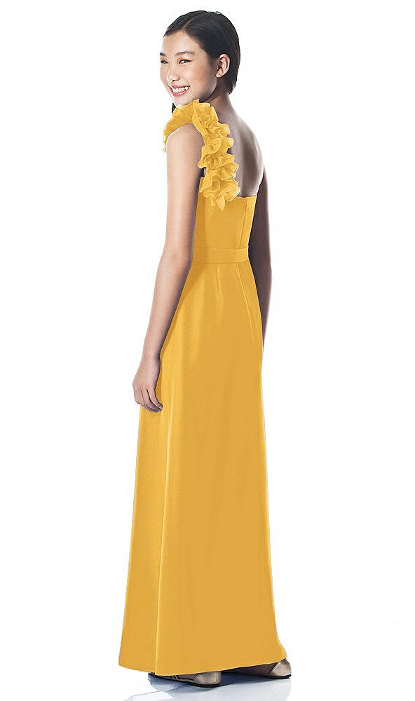 Back View - NYC Yellow Dessy Collection Junior Bridesmaid style JR611