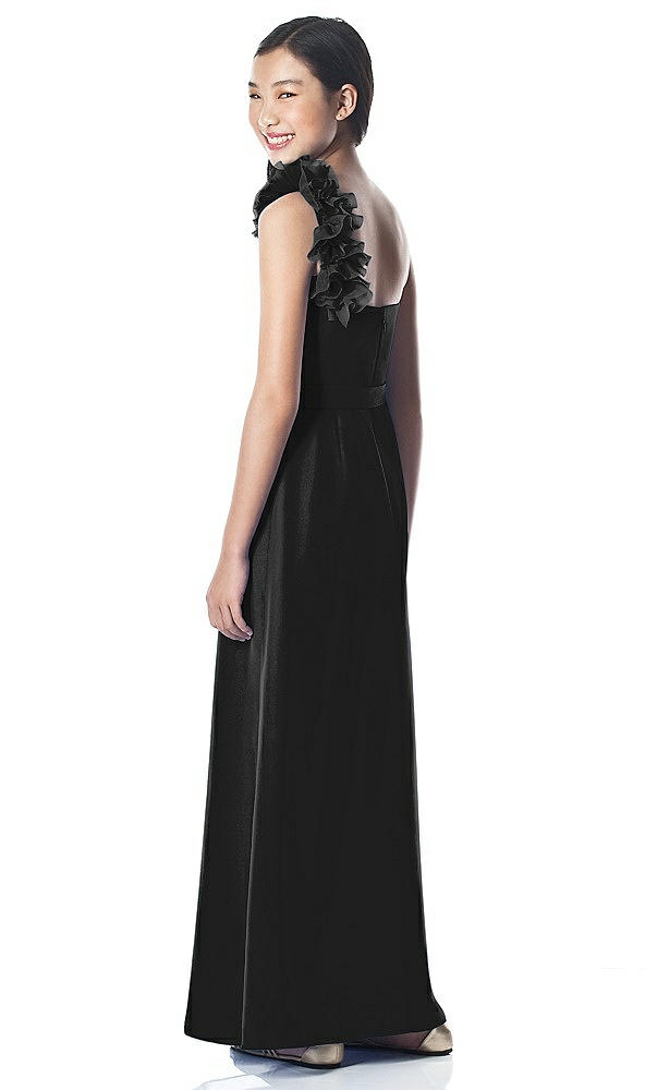 Back View - Black Dessy Collection Junior Bridesmaid style JR611