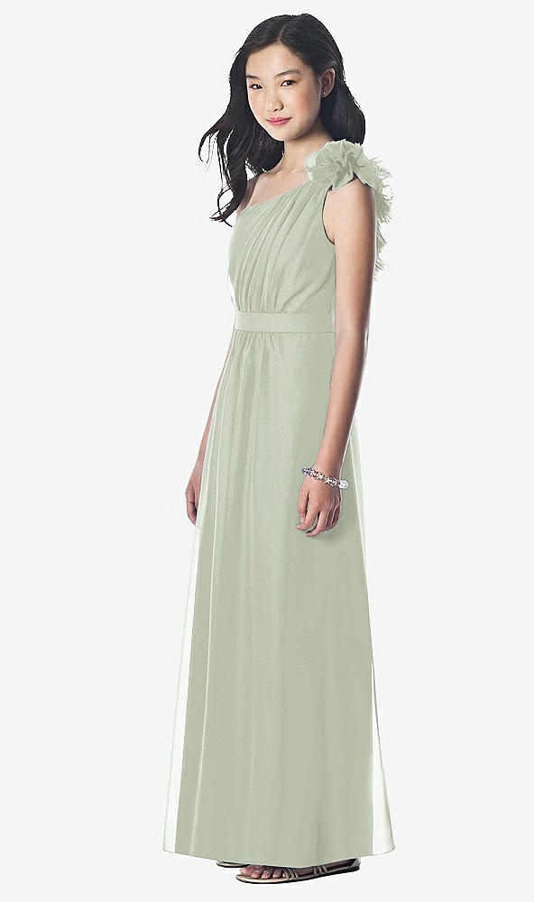 Front View - Celadon Dessy Collection Junior Bridesmaid style JR611