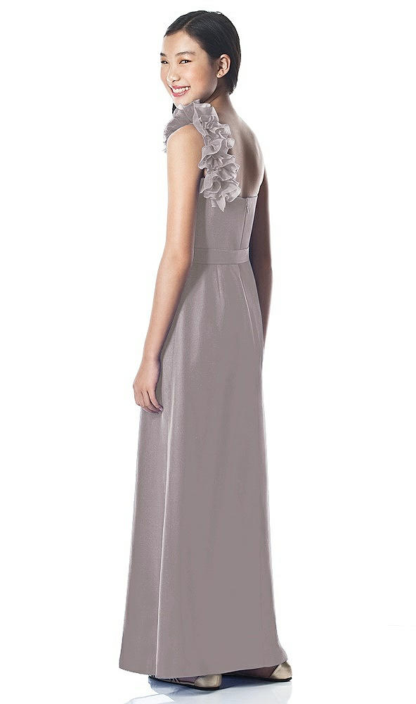 Back View - Cashmere Gray Dessy Collection Junior Bridesmaid style JR611