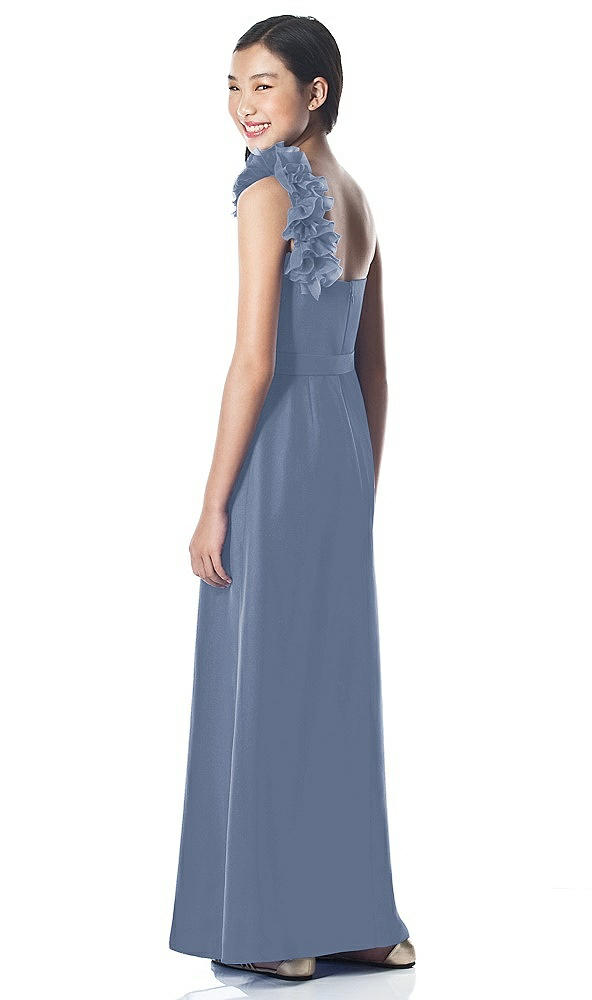 Back View - Larkspur Blue Dessy Collection Junior Bridesmaid style JR611