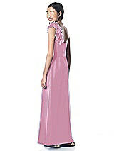 Rear View Thumbnail - Powder Pink Dessy Collection Junior Bridesmaid style JR611