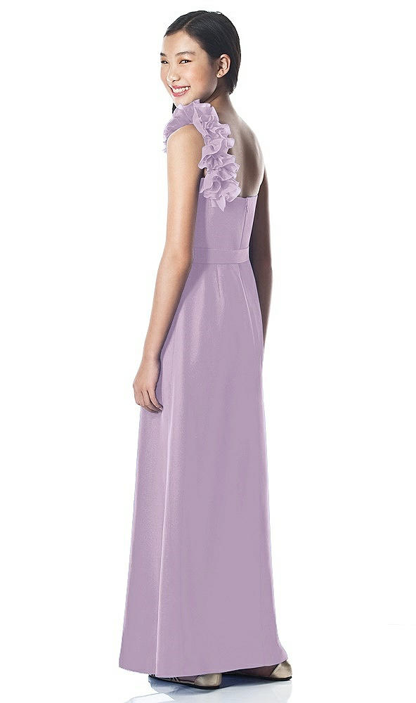 Back View - Pale Purple Dessy Collection Junior Bridesmaid style JR611