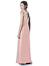 Rear View Thumbnail - Rose - PANTONE Rose Quartz Dessy Collection Junior Bridesmaid style JR611