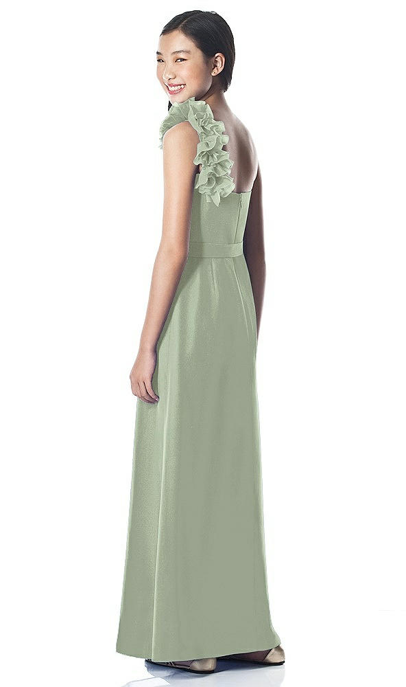 Back View - Sage Dessy Collection Junior Bridesmaid style JR611