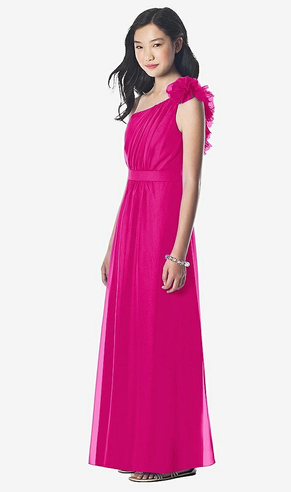 Front View - Think Pink Dessy Collection Junior Bridesmaid style JR611