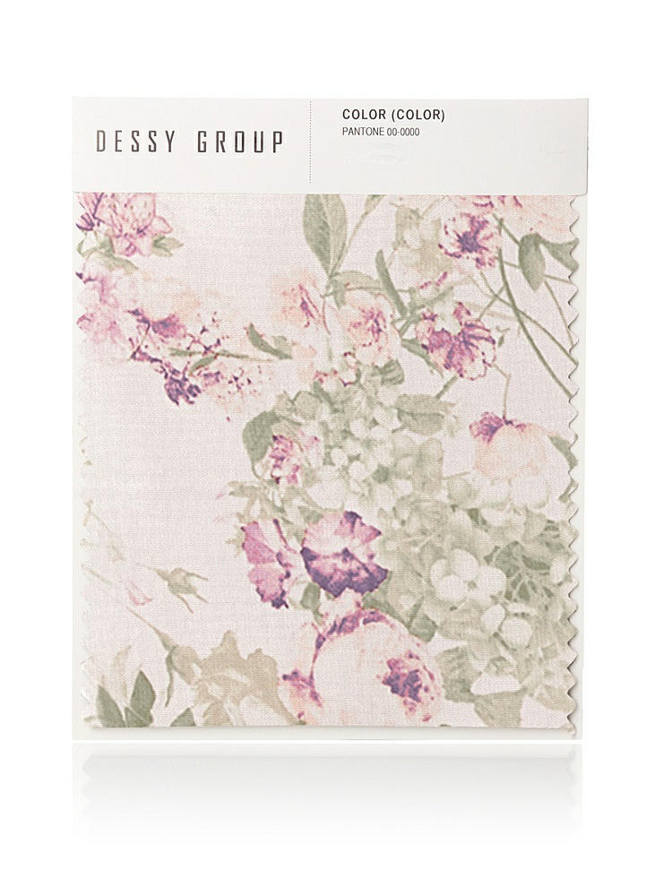 Front View - Blush Garden Lux Chiffon Swatch