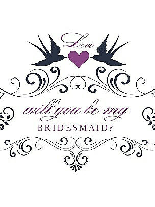 Will You Be My Bridesmaid Card - Classic