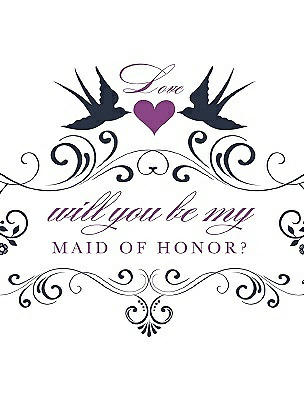 Will You Be My Maid of Honor Card - Classic