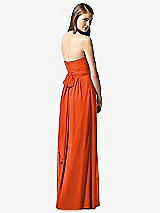 Rear View Thumbnail - Tangerine Tango Dessy Collection Style 2846