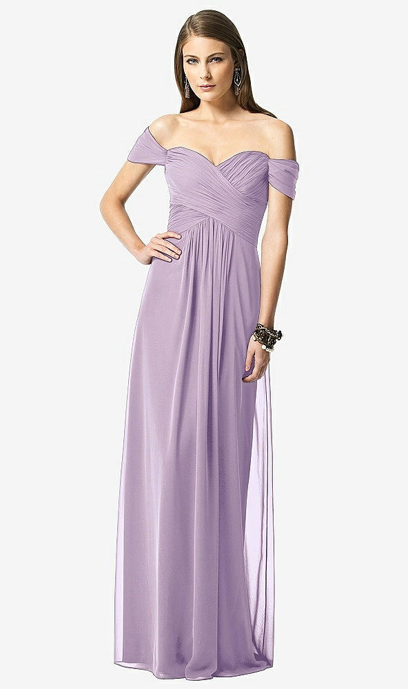 Front View - Pale Purple Dessy Collection Style 2844