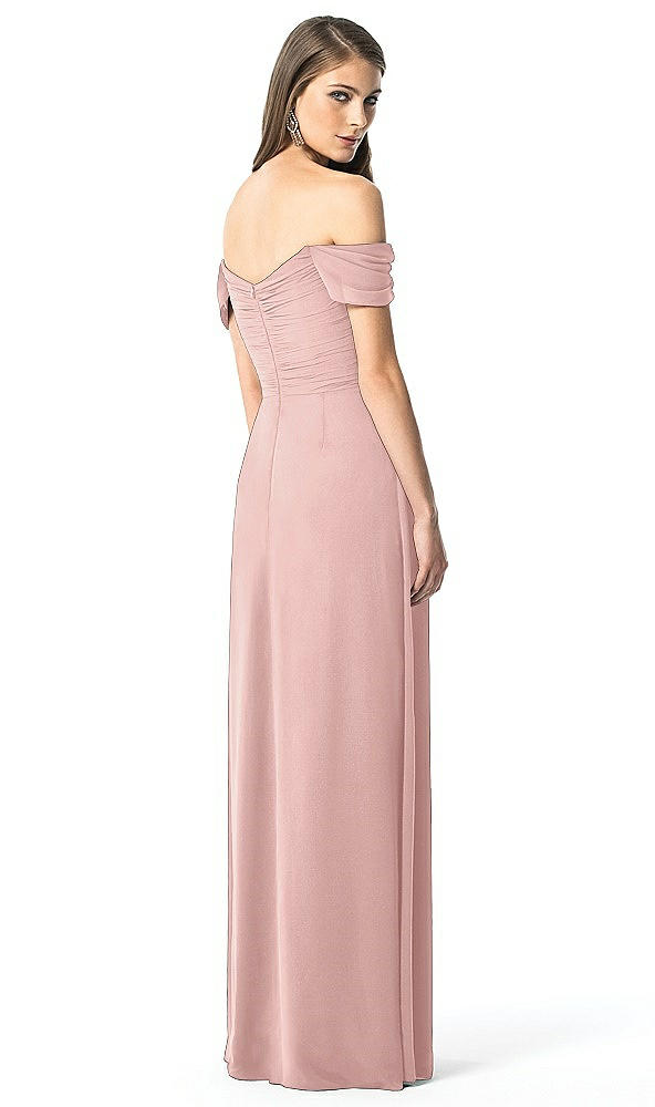 Back View - Rose - PANTONE Rose Quartz Dessy Collection Style 2844