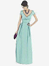 Front View Thumbnail - Seaside Alfred Sung Bridesmaid Dress D501