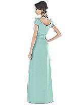 Rear View Thumbnail - Seaside Alfred Sung Bridesmaid Dress D501