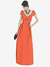 Front View Thumbnail - Fiesta Alfred Sung Bridesmaid Dress D503