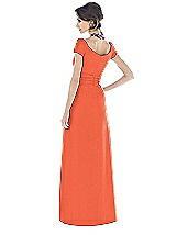 Rear View Thumbnail - Fiesta Alfred Sung Bridesmaid Dress D503