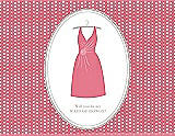 Front View Thumbnail - Nectar & Oyster Will You Be My Maid of Honor Card - Dress