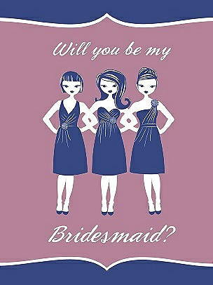 Will You Be My Bridesmaid Card - Girls