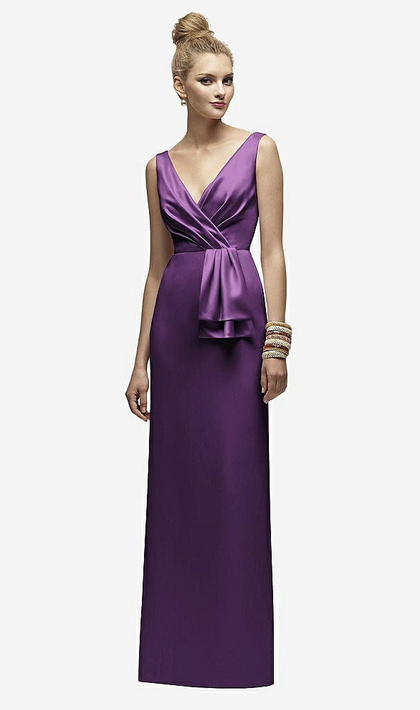 Front View - African Violet Lela Rose Bridesmaids Style LR172