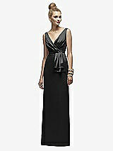 Front View Thumbnail - Black Lela Rose Bridesmaids Style LR172