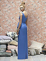 Rear View Thumbnail - Cornflower Lela Rose Bridesmaids Style LR172