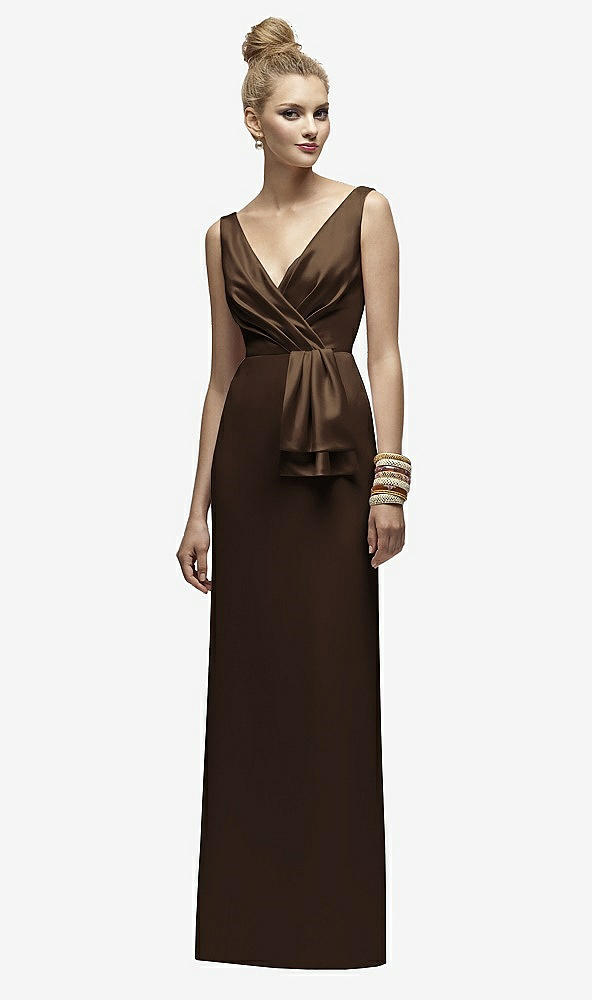 Front View - Espresso Lela Rose Bridesmaids Style LR172