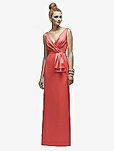 Front View Thumbnail - Perfect Coral Lela Rose Bridesmaids Style LR172