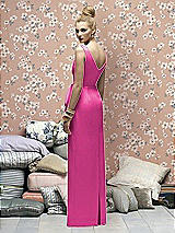 Rear View Thumbnail - Fuchsia Lela Rose Bridesmaids Style LR172