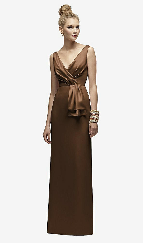 Front View - Latte Lela Rose Bridesmaids Style LR172