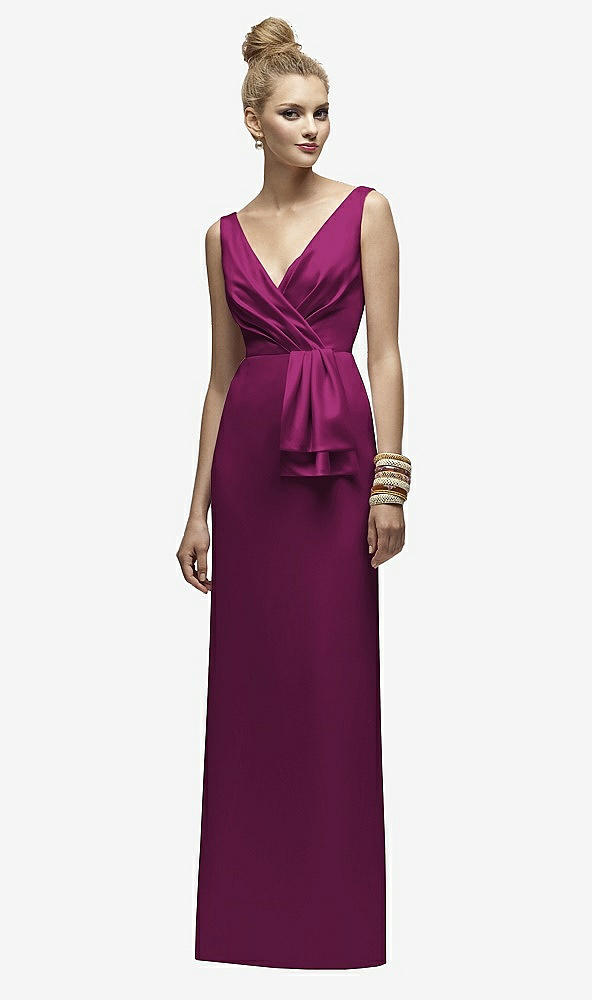 Front View - Merlot Lela Rose Bridesmaids Style LR172