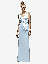 Front View Thumbnail - Pale Blue Lela Rose Bridesmaids Style LR172