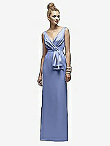 Front View Thumbnail - Periwinkle - PANTONE Serenity Lela Rose Bridesmaids Style LR172