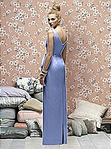 Rear View Thumbnail - Periwinkle - PANTONE Serenity Lela Rose Bridesmaids Style LR172