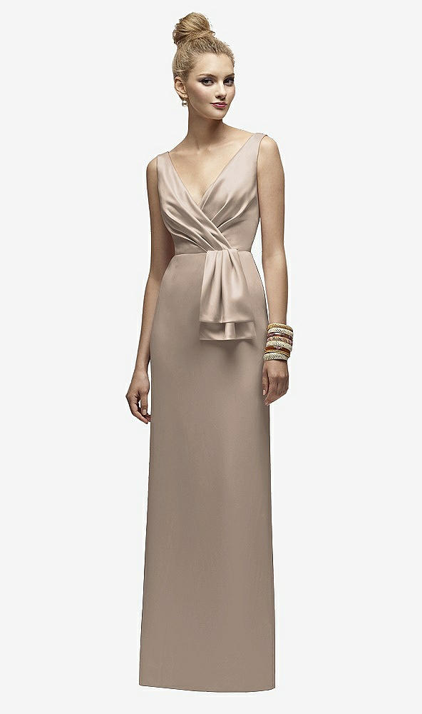 Front View - Sand Lela Rose Bridesmaids Style LR172