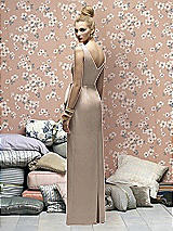 Rear View Thumbnail - Sand Lela Rose Bridesmaids Style LR172