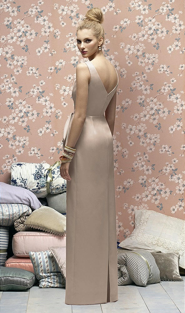 Back View - Sand Lela Rose Bridesmaids Style LR172