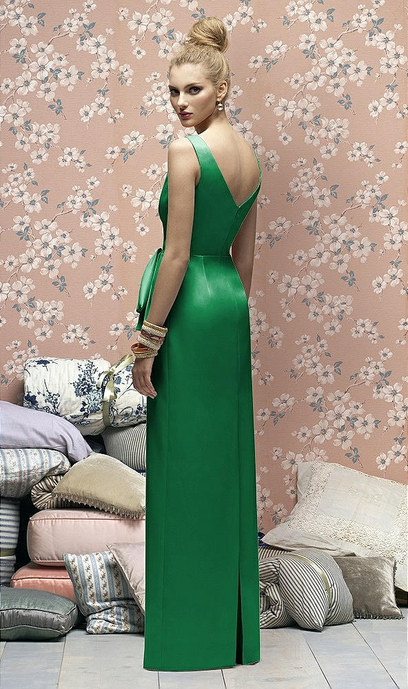 Back View - Shamrock Lela Rose Bridesmaids Style LR172