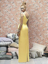 Rear View Thumbnail - Sunflower Lela Rose Bridesmaids Style LR172