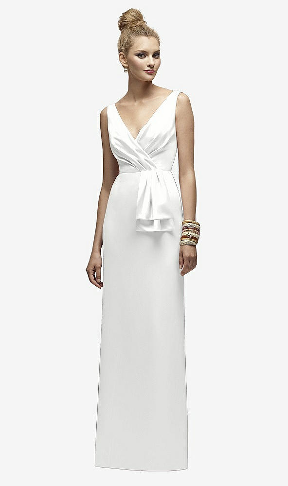 Front View - White Lela Rose Bridesmaids Style LR172