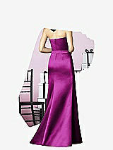 Rear View Thumbnail - Persian Plum After Six Bridesmaids Style 6628