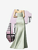 Rear View Thumbnail - Celadon After Six Bridesmaids Style 6628