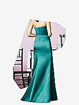 Rear View Thumbnail - Jade After Six Bridesmaids Style 6628